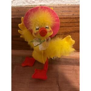 Annalee Fancy Girl Ducky 7" Annalee Doll Figure Excellent